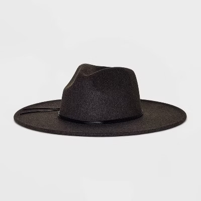 Felt Wide Brim Fedora Hat - Universal Thread™ | Target