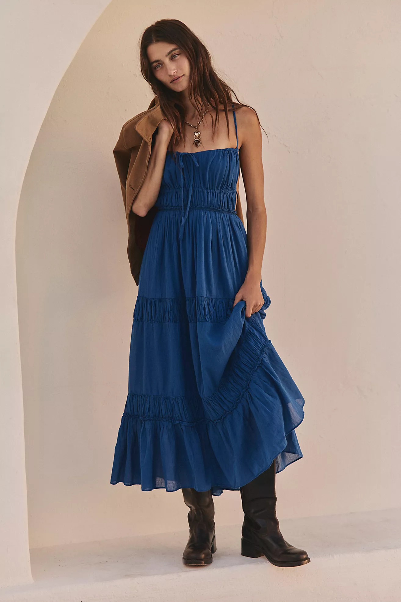 Taking Sides Maxi Dress | Free People (Global - UK&FR Excluded)