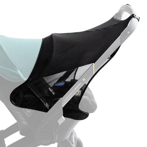 Stroller Sun Shade, Functional Sun Protection Extension Compatible with Doona car seat Stroller, 360 Sun Shade Baby Car seat UV Protection Sun Cover for Baby Pushchairs Strollers Accessories | Amazon (US)