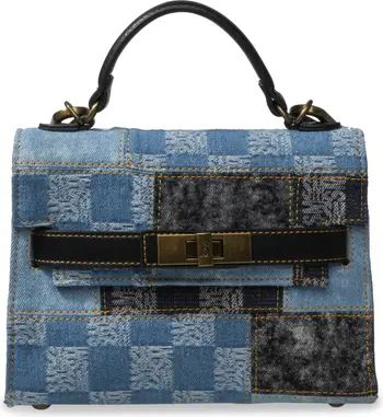 Steve Madden Denvor Denim Patchwork Convertible Shoulder Bag | Nordstrom | Nordstrom