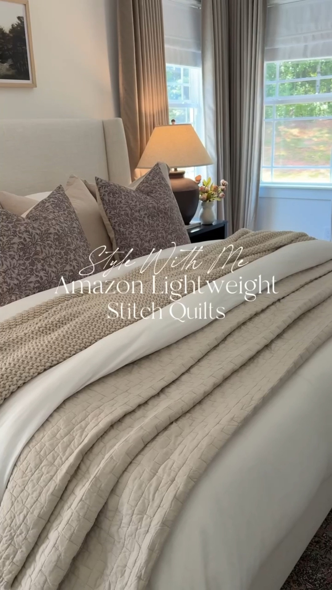 The perfect thickness! 🤍 We enjoyed these quilts all spring and summer of last year — you might just see it reappear again this year! 

#LTKFindsUnder50 #LTKHome #LTKSeasonal