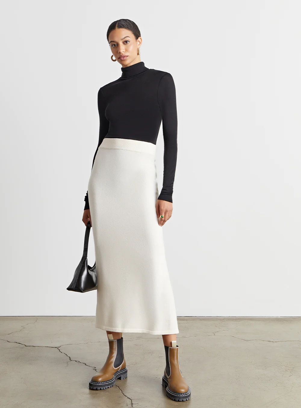 Mollie Knit Midi Skirt | Who What Wear Collection