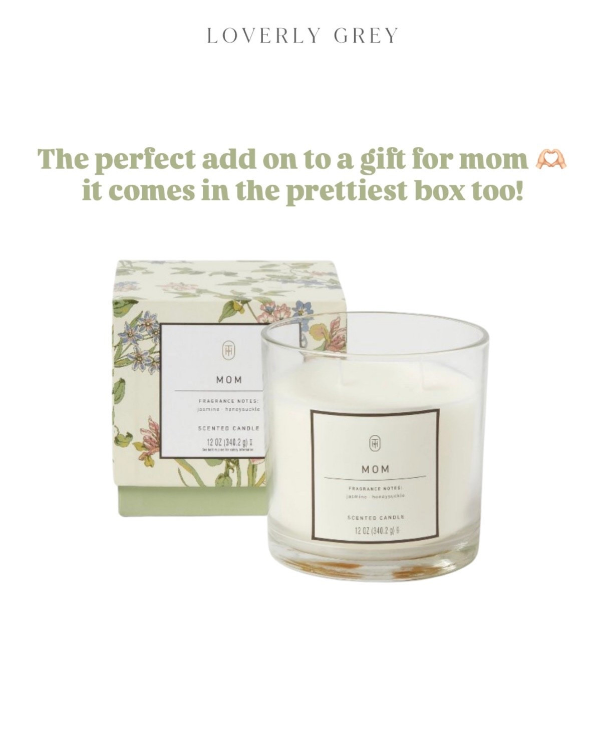 This candle would make the perfect Mother’s Day gift 💕

Loverly Grey, Mother’s Day gift guide, Mother’s Day gift ideas, candle, Target find 

#LTKMothersDay