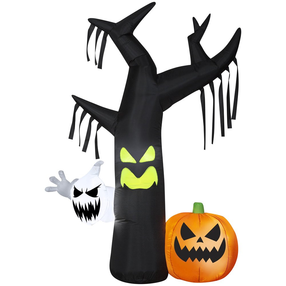 Airblown Inflatables 7FT Tall Halloween Inflatable Ghostly Tree Scene | Walmart (US)