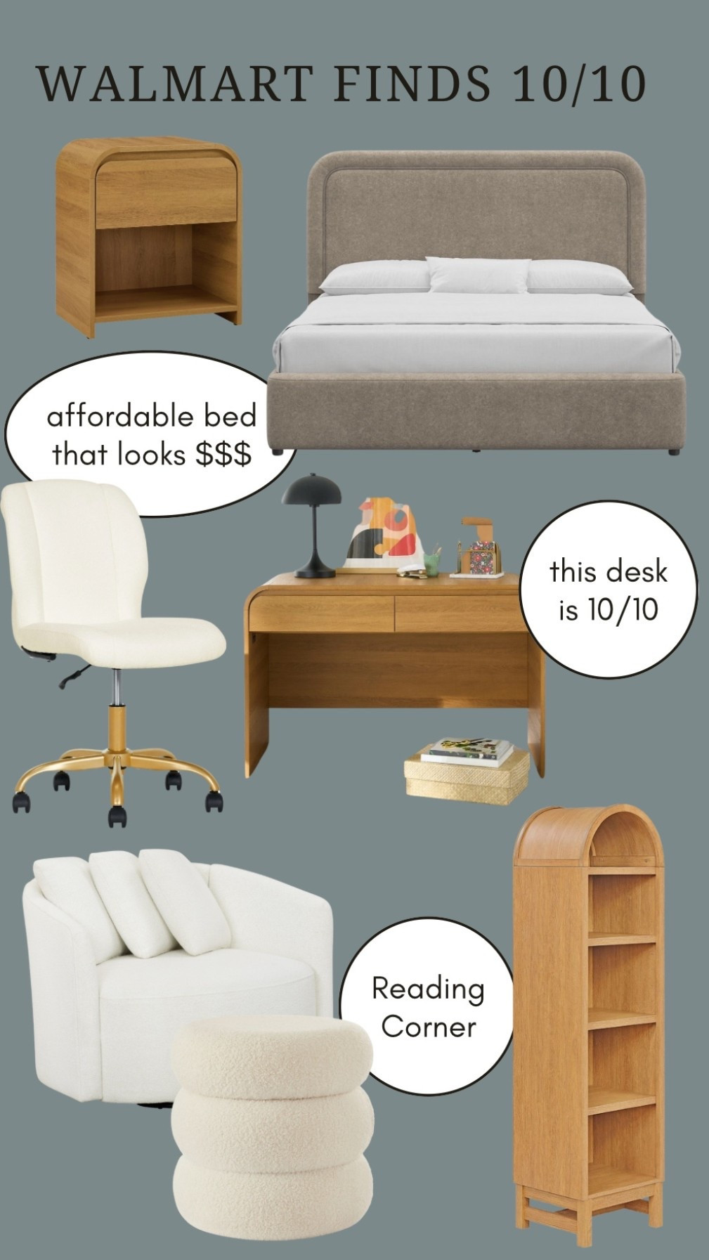 Walmart finds that I have in my home and are 10/10. Price is so GOOD and quality is 👏🏻

Assembly on these were so easy! We used the add assembly option on 2 items and it was so easy! 

#LTKFamily #LTKHome #LTKSaleAlert