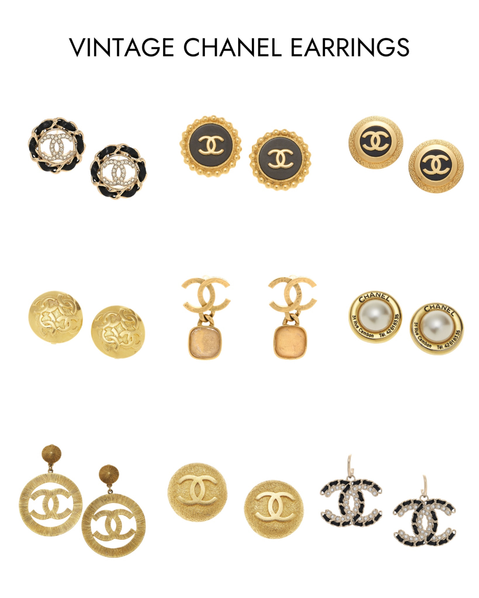 These vintage Chanel earrings are the perfect touch of timeless elegance! ✨ Add a statement piece to elevate any look. #VintageChanel #ChanelEarrings #TimelessElegance #LuxuryAccessories #StatementEarrings #ClassicStyle #DesignerFinds #ChicAccessories #IconicFashion #VintageJewelry #ElevateYourLook



#LTKStyleTip