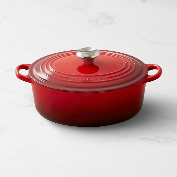 Le Creuset Signature Enameled Cast Iron Oval Dutch Oven | Williams-Sonoma