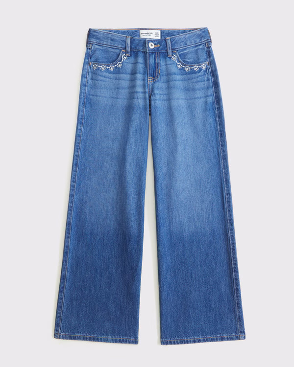 low rise baggy jeans | Abercrombie & Fitch (US)