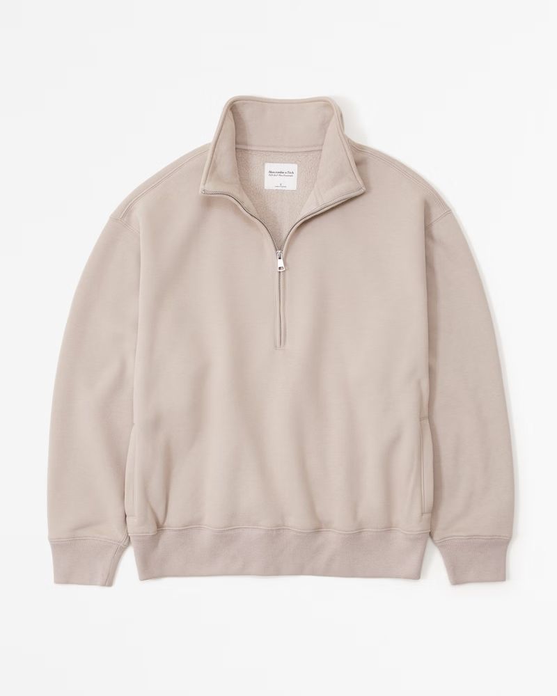 Essential Vintage Sunday Half-Zip | Abercrombie & Fitch (US)