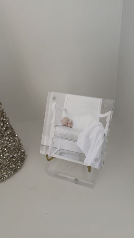 Last minute Christmas gift idea under $30!! Acrylic frame and stand with picture 

#LTKHoliday #LTKGiftGuide #LTKhome
