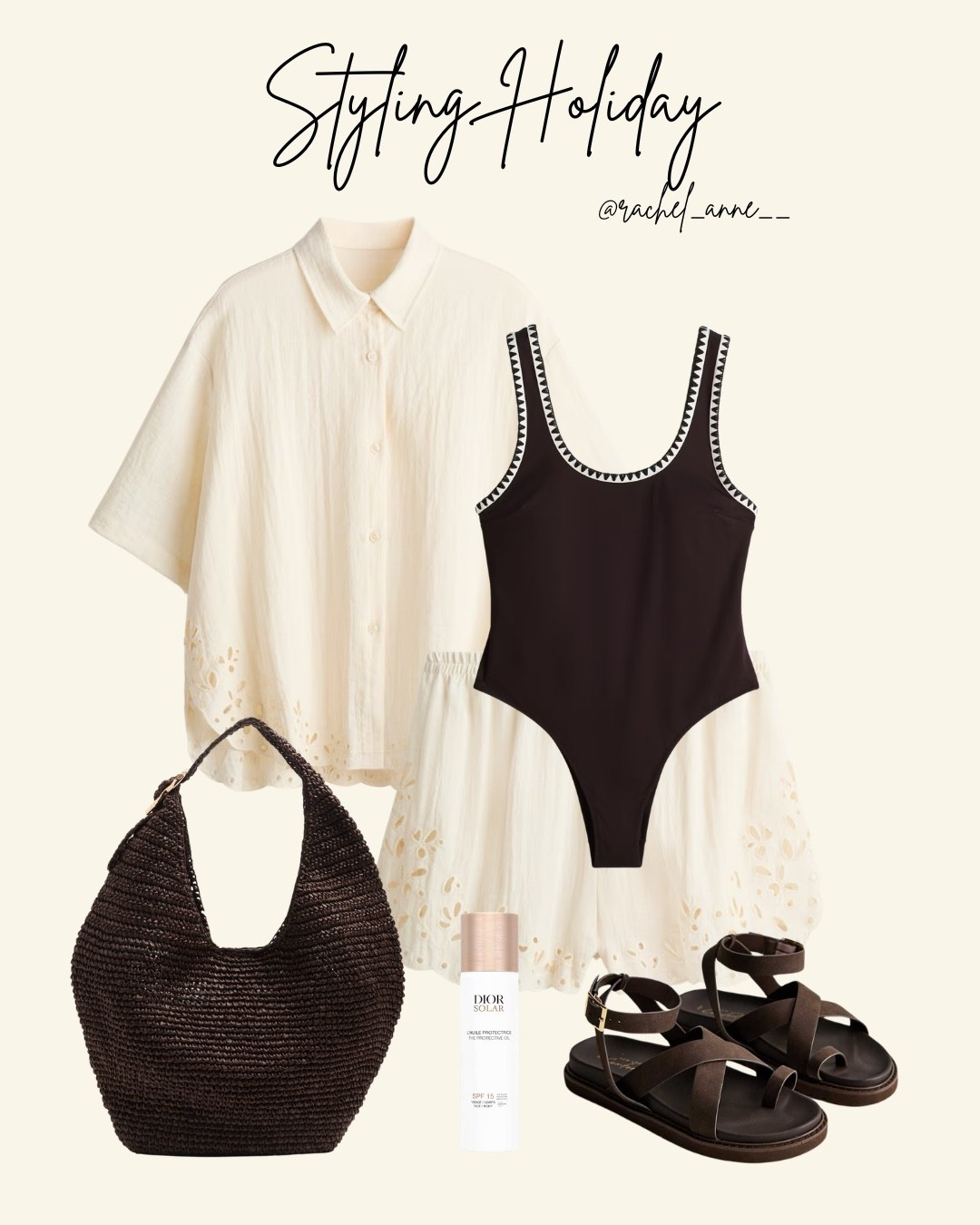 Styling Holiday 🥥🤍

#LTKuk #LTKspring #LTKswimwear