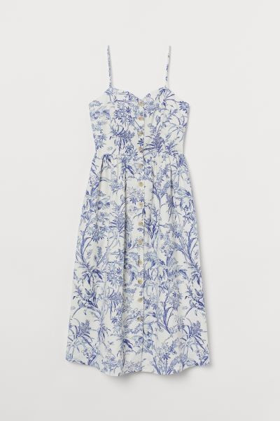 Linen-blend dress | H&M (UK, MY, IN, SG, PH, TW, HK)