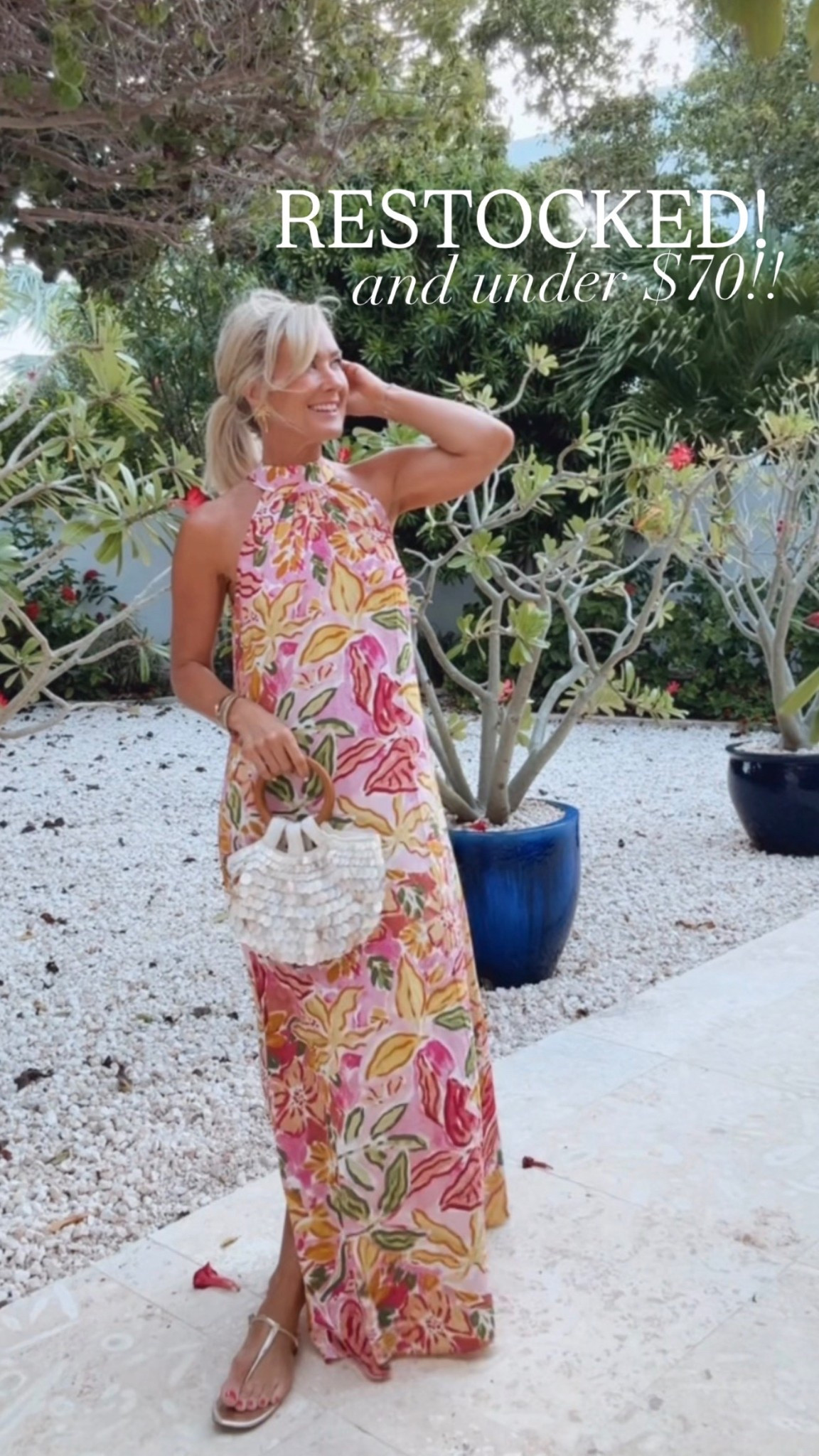 Best-selling tropical maxi is fully restocked! And under $70!

dress: small 

#LTKootd #LTKTravel #LTKOver40
