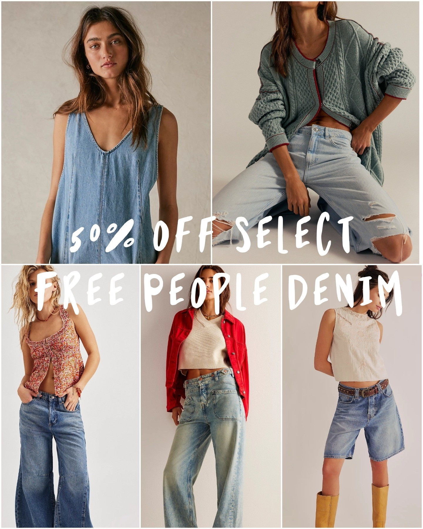 50% off on select Free People denim.  Great time to start adding to your winter wardrobe 

#LTKFindsUnder100 #LTKStyleTip #LTKSaleAlert