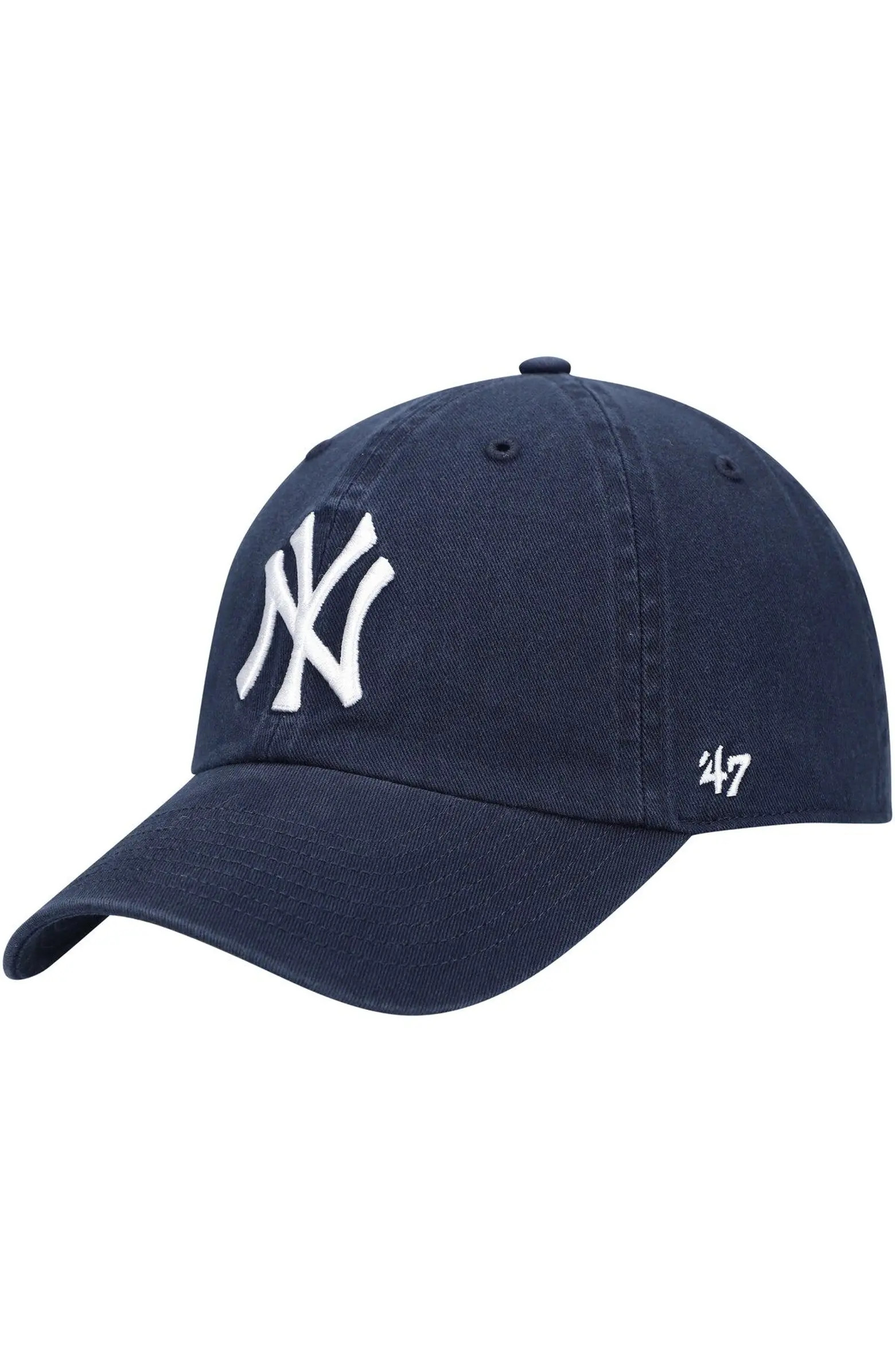 Men's '47 Navy New York Yankees Heritage Clean Up Adjustable Hat | Nordstrom
