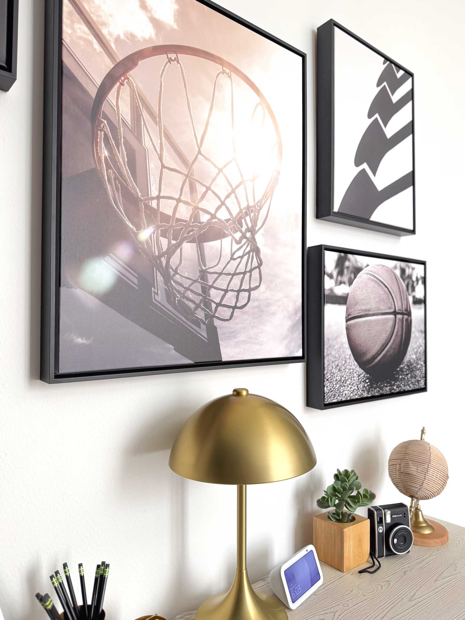 This Better Homes & Gardens 18″ Modern Dome Touch On/Off Brass Table Lamp is a fantastic addition to Sterling’s room. 

 #LTKHome #LTKFindsUnder50 #LTKKids
