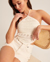 Click for more info about Crochet Bandana Hem Tank