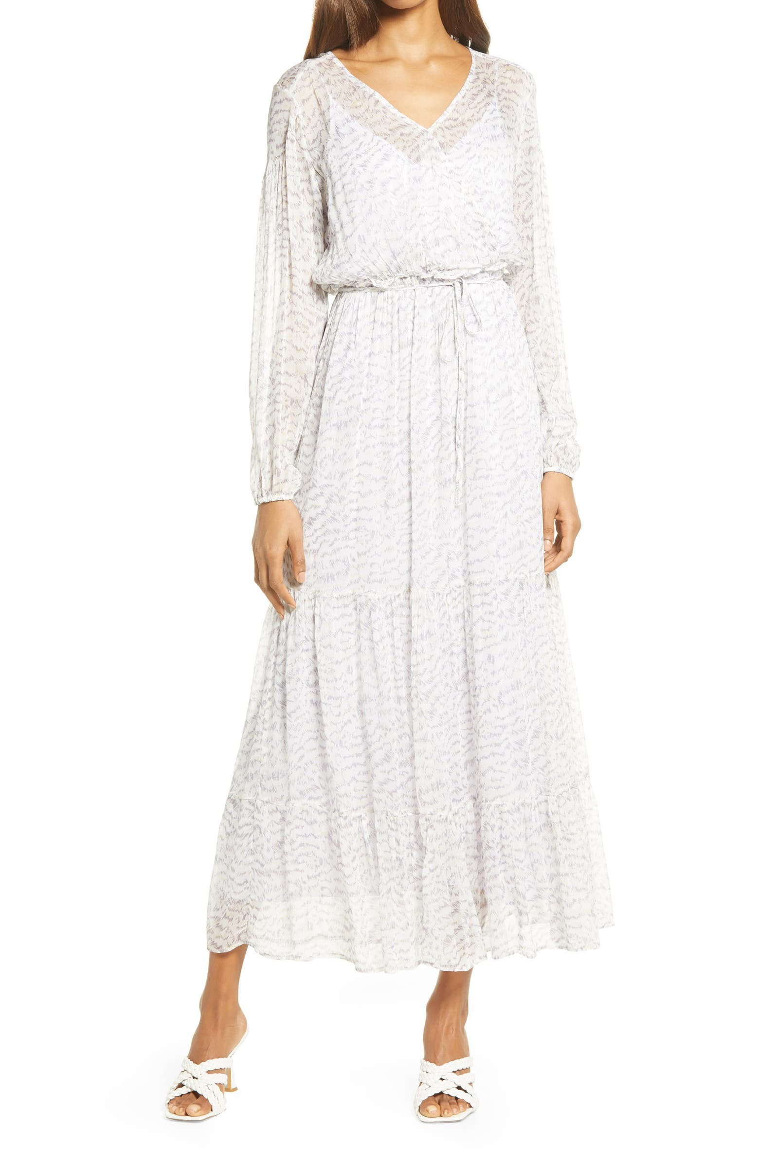 Long Sleeve Ruffle Dress | Nordstrom