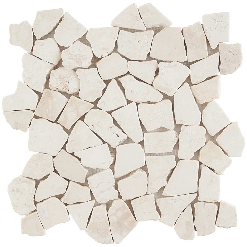 Picturesque Tumbled 11.81 in. x 11.81 in. Floor and Wall Mosaic | Wayfair North America