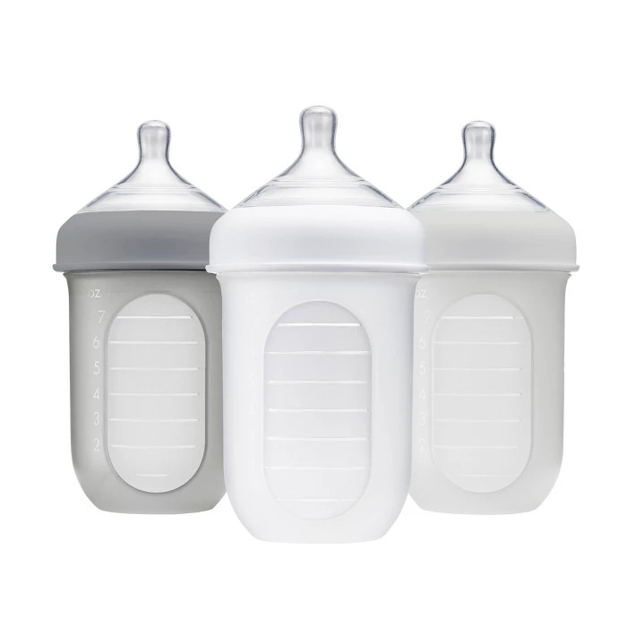 Boon - NURSH 8oz 3pk Silicone Bottle | Target