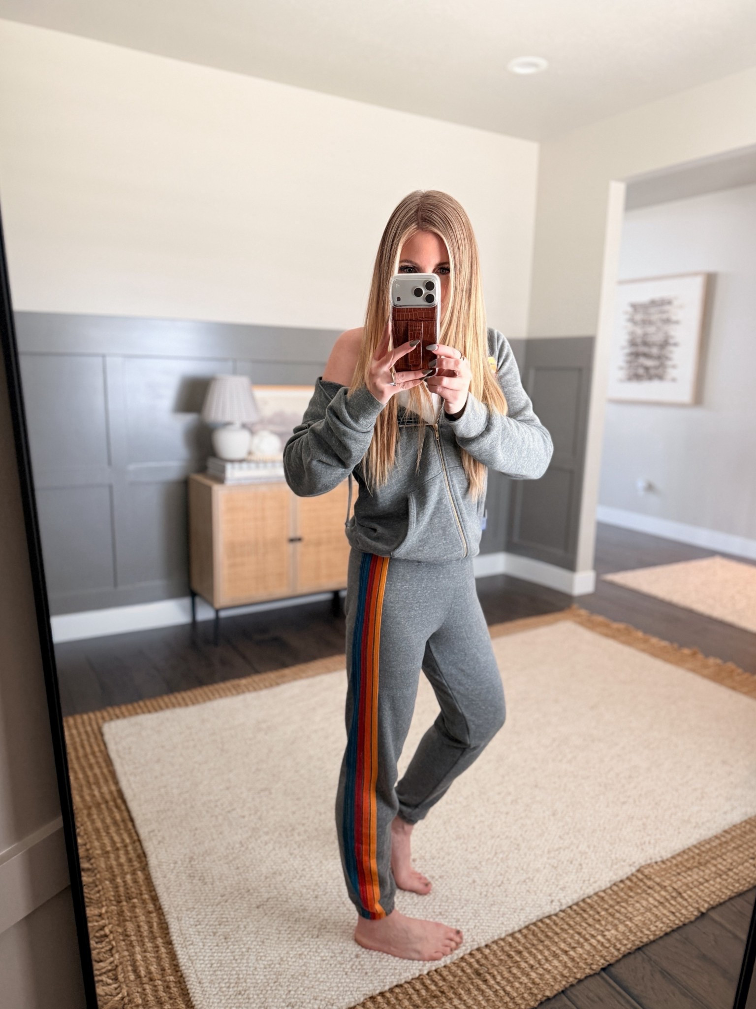 I wore this to my 90 minute massage this week & I have no notes. If you’re going to be horizontal for an hour & a half, you might as well show up in something that actually looks cute doing it. Sizing wise, I’m in a small in both, but would go XS in the zip-up if I were doing it again. Size down in the jacket. Linked in my LTK!

aviator nation-sweat set-matching set-rainbow stripe-zip up hoodie-sweatpants-gray sweatsuit-size small-aviator nation sizing-aviator nation hoodie-aviator nation sweatpants-spa day outfit-massage day outfit-self care outfit-what to wear to a massage-comfortable set-cozy outfit-casual style-athleisure-mom style-weekend style-loungewear set-matching sweatsuit-effortless outfit-laid back style-cool girl style-luxury sweats-california brand-made in california-stripe sweatpants-stripe hoodie-gray joggers-jogger set-neutral athleisure​​​​​​​​​​​​​​​​

#LTKootd #LTKdayinmylife #LTKActive