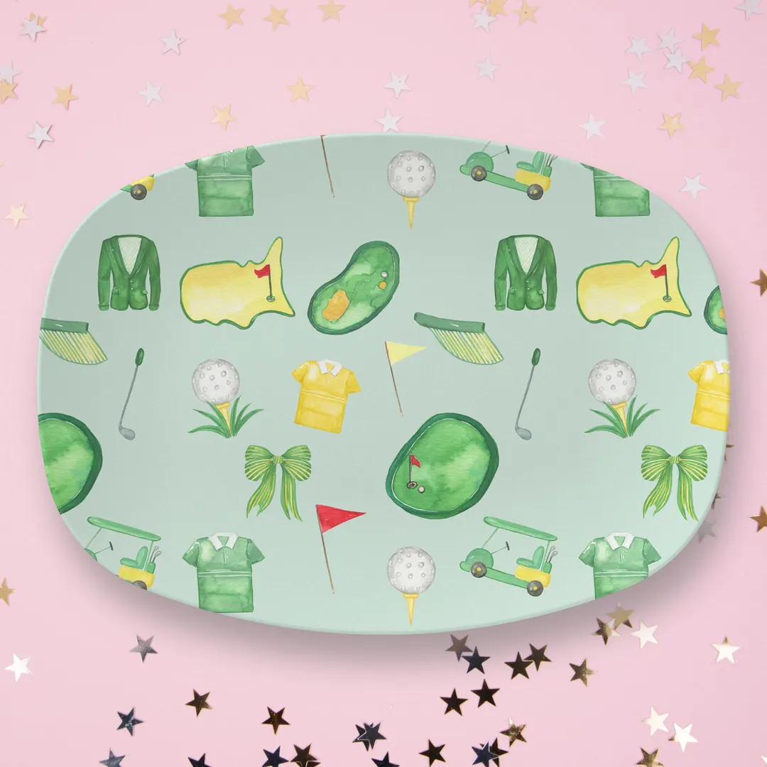 Golf Serving Platter | Golfer Gifts, Golf Birthday, Golf Party, Golfer Retirement Gift, Golf Tour... | Etsy (US)