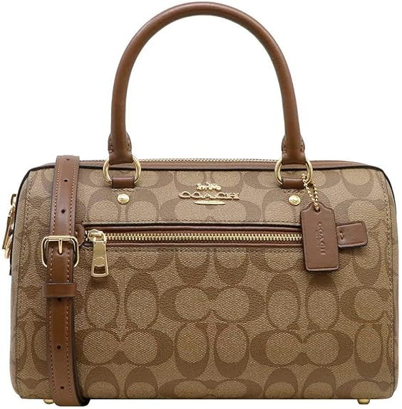 Coach Rowan Satchel In Signature Canvas | Amazon (US)