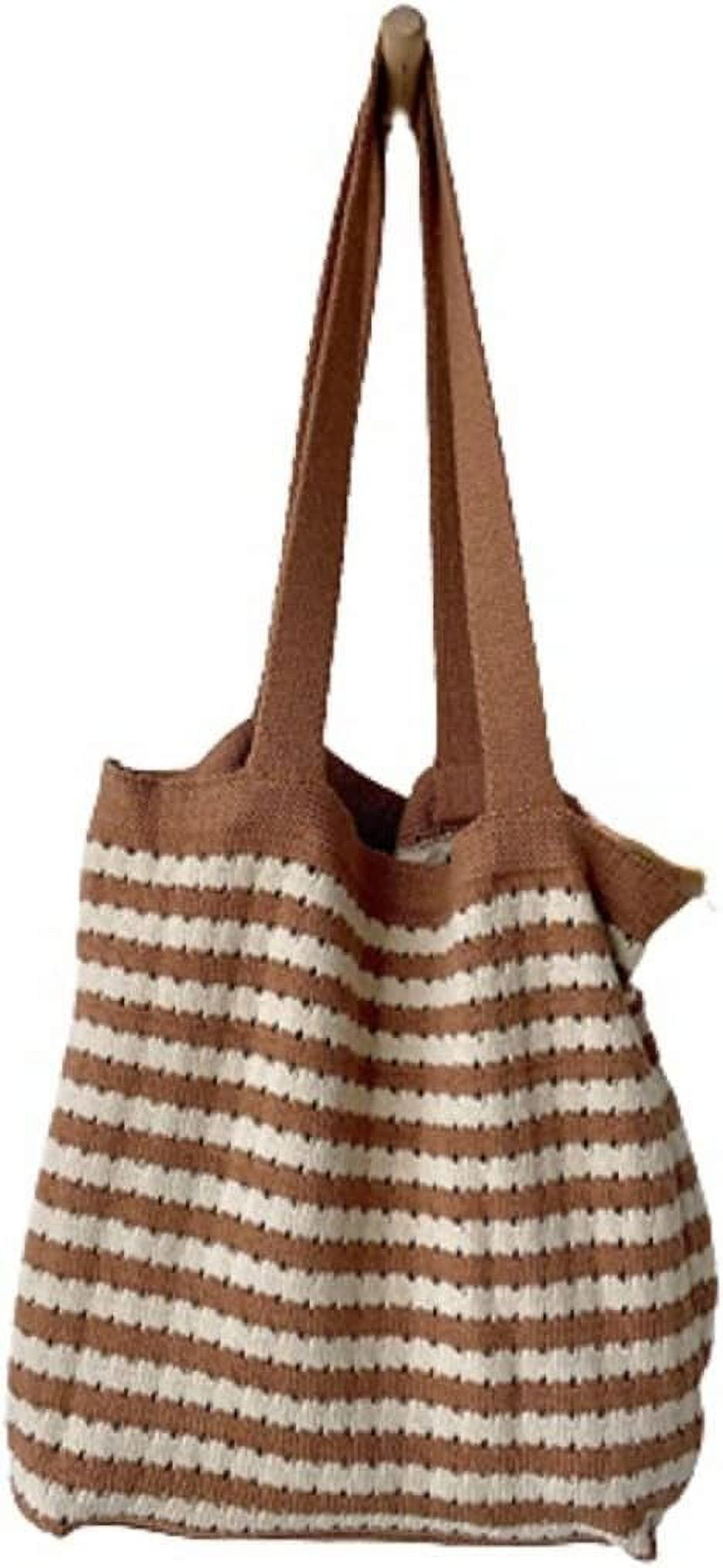 Kukuzhu Cute Tote Bags Crochet Tote Bag Aesthetic Tote Bag for School Aesthetic Accessories Tote ... | Walmart (US)