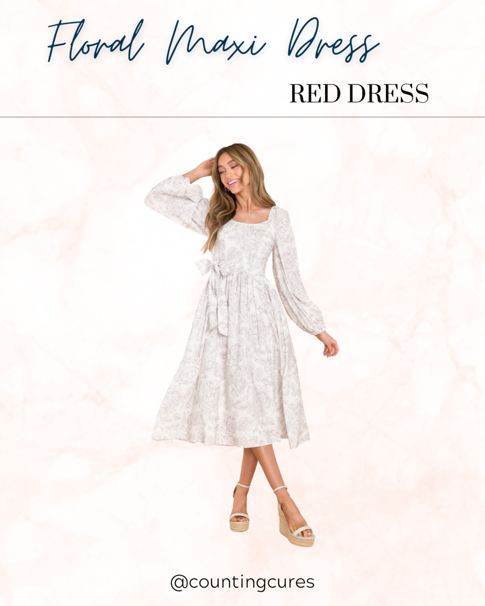 Keep it chic this summer with a floral maxi dress!
  
#springstyle #casualoutfit #summerfashion #cutedress

#LTKstyletip #LTKFind #LTKSeasonal