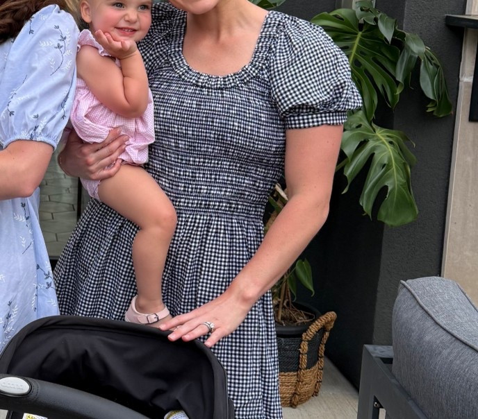 As seen on my story! This gingham dress has been on repeat ! Looks so much more expensive. I’m in a S & got it hemmed a little shorter— I’m 5’6! 

#LTKgrwm #LTKootd #LTKmomlife