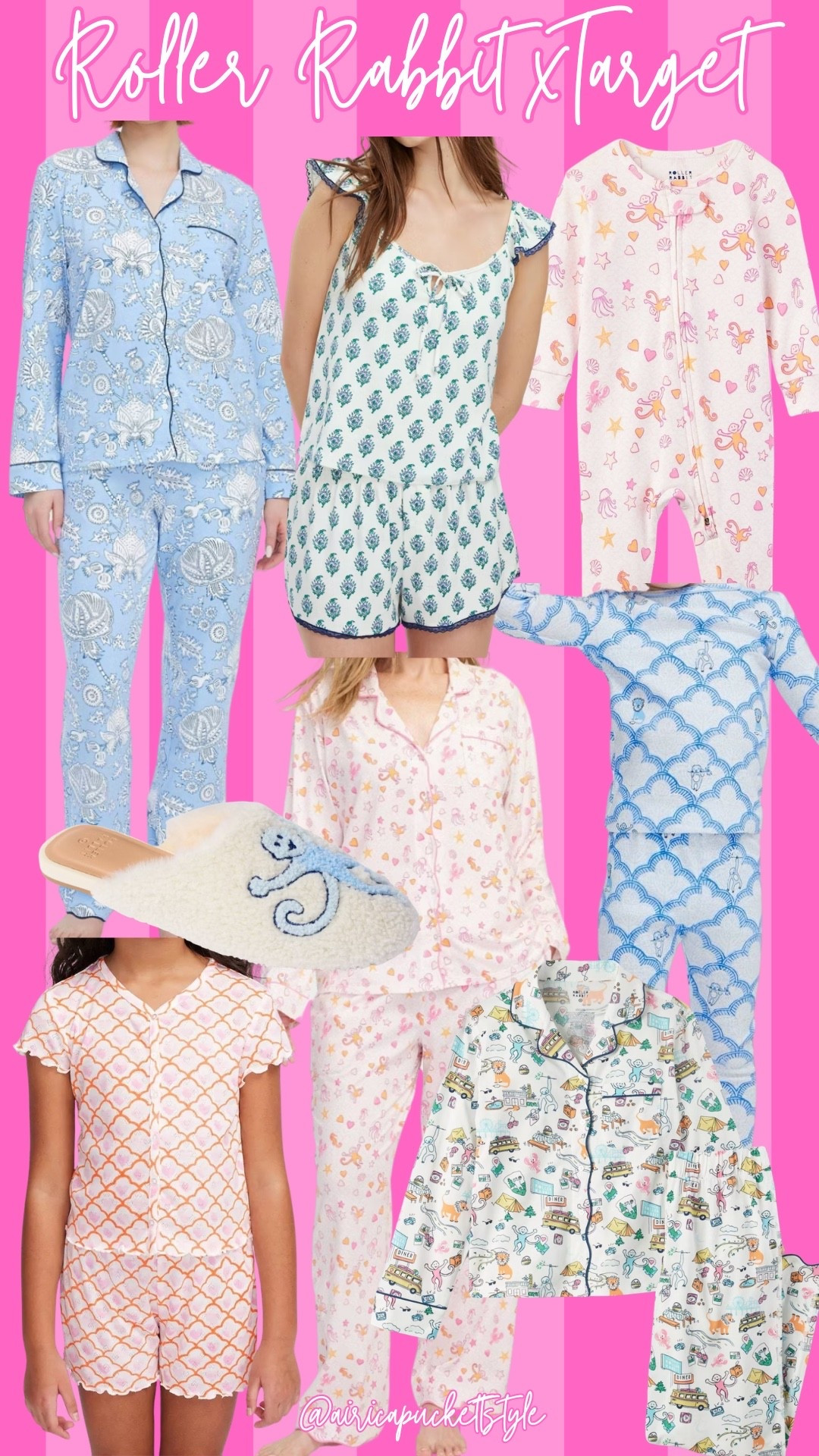 Roller Rabbit x Target pajamas 
