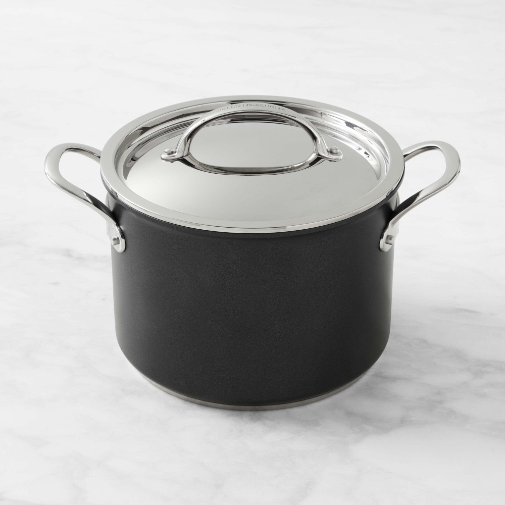 Williams Sonoma Signature Thermo-Clad™ Nonstick Stock Pot, 8-Qt | Williams-Sonoma