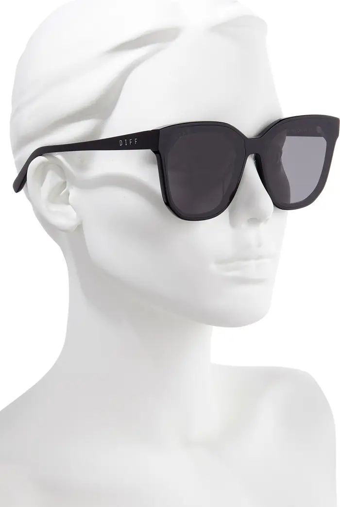 Gia 62mm Oversize Square Sunglasses Black Sunglasses 2024 Sunnies Shades Spring Trends 2024 | Nordstrom