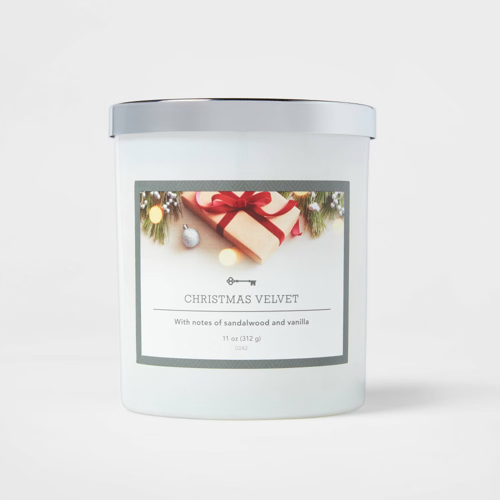 11oz Core Jar Candle Christmas Velvet - Threshold | Target