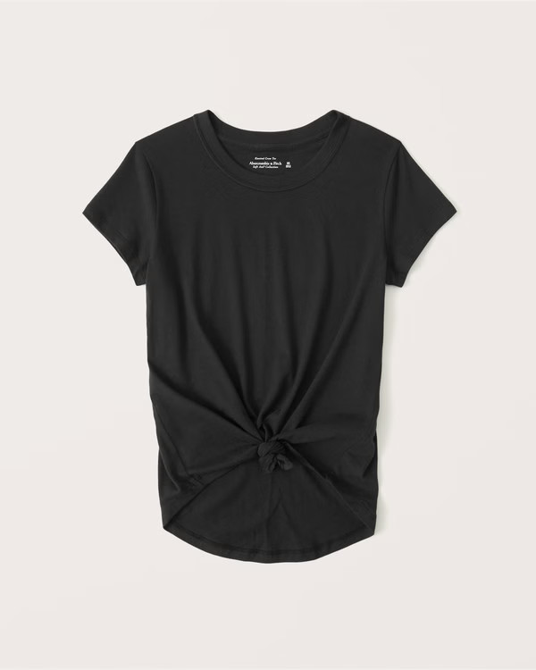 Everyday Crew Essential Tee | Abercrombie & Fitch (US)