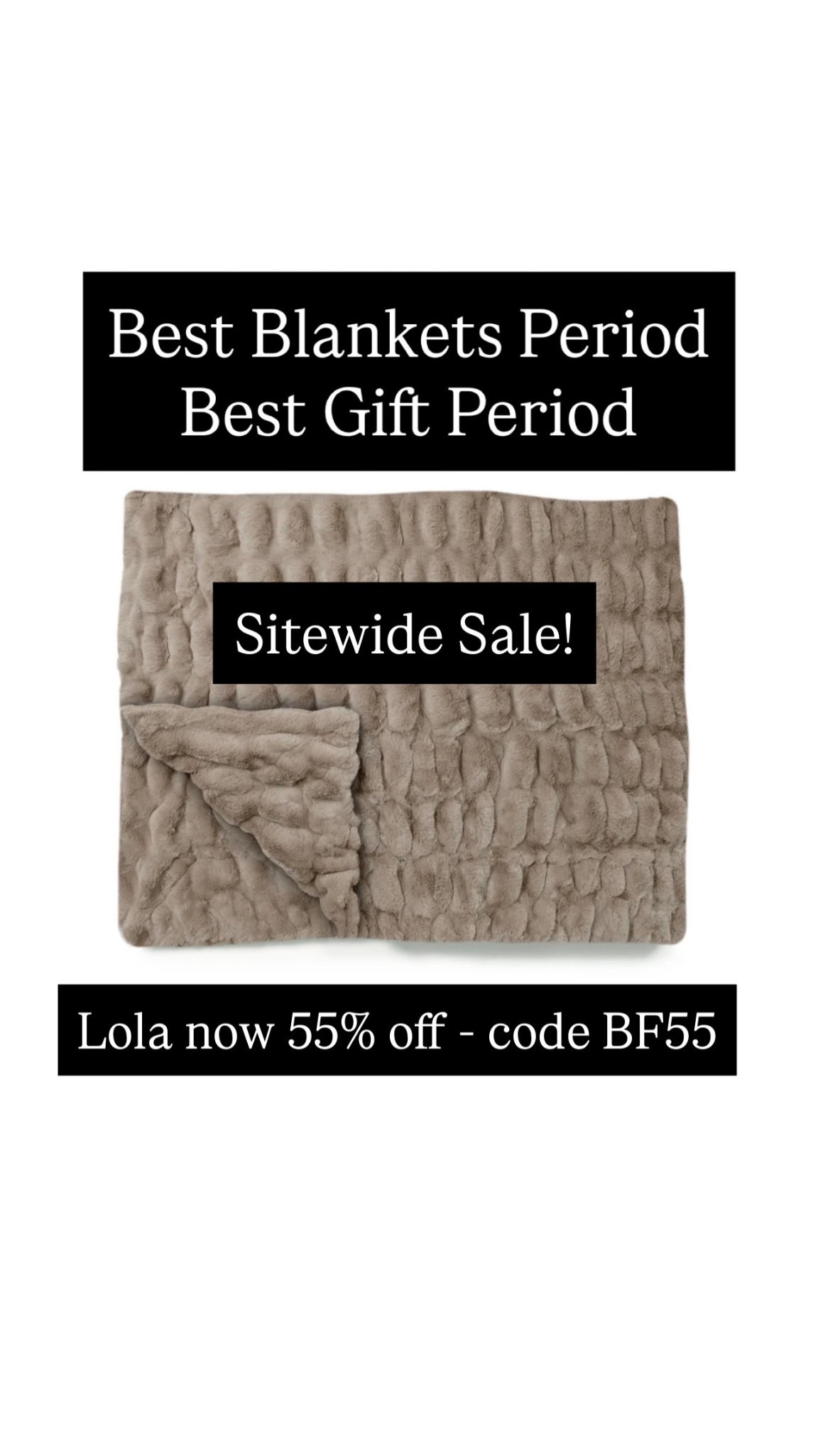 I guarantee you’ll love these blankets! I have one in my bedroom and one on my couch.  We fight over them!  One for you and one to gift!

#LTKHoliday #LTKGiftGuide #LTKCyberWeek