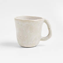 Kiln 11-oz. Off-White Mug by Leanne Ford + Reviews | Crate & Barrel | Crate & Barrel