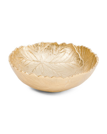 11in Leaf Bowl | TJ Maxx