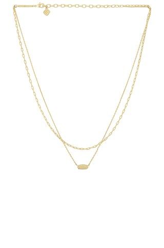Kendra Scott Brooke Necklace in Gold from Revolve.com | Revolve Clothing (Global)