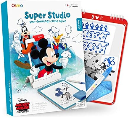Osmo - Super Studio Disney Mickey Mouse & Friends - Ages 5-11 -Drawing Activities - For iPad or F... | Amazon (US)