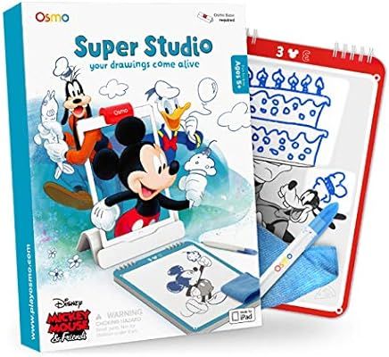 Osmo - Super Studio Disney Mickey Mouse & Friends - Ages 5-11 -Drawing Activities - For iPad or F... | Amazon (US)