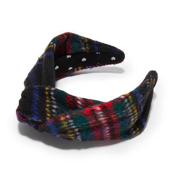 JET GRETA FLANNEL PLAID HEADBAND | LELE SADOUGHI