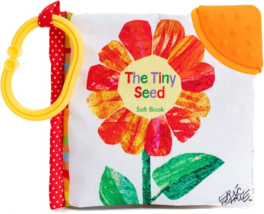 World of Eric Carle, The Very Hungry Caterpillar Tiny Seed Clip-On Soft Book | Amazon (US)
