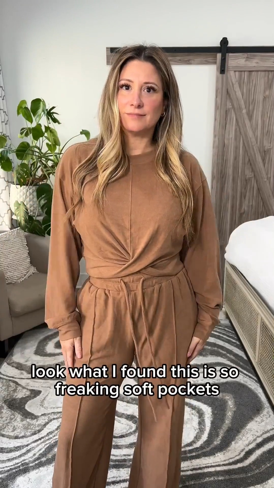 This new loungewear is a dream! It offers supreme softness and a flattering look, thanks to its wide, comfortable elastic waistbands and a stylish criss-cross front detail. Plus, it's perfect for taller people.

lounging at home, everyday wear, laidback outfit, travel style, airport look, errands day, fall fashion, affordable finds

#LTKFindsUnder100 #LTKU #LTKSeasonal