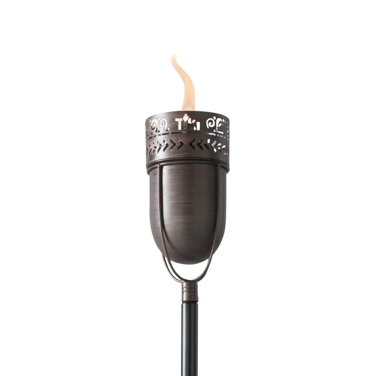 TIKI Fire Island Inches Copper Copper Citronella Garden torch one_size | 1121154 | Lowe's