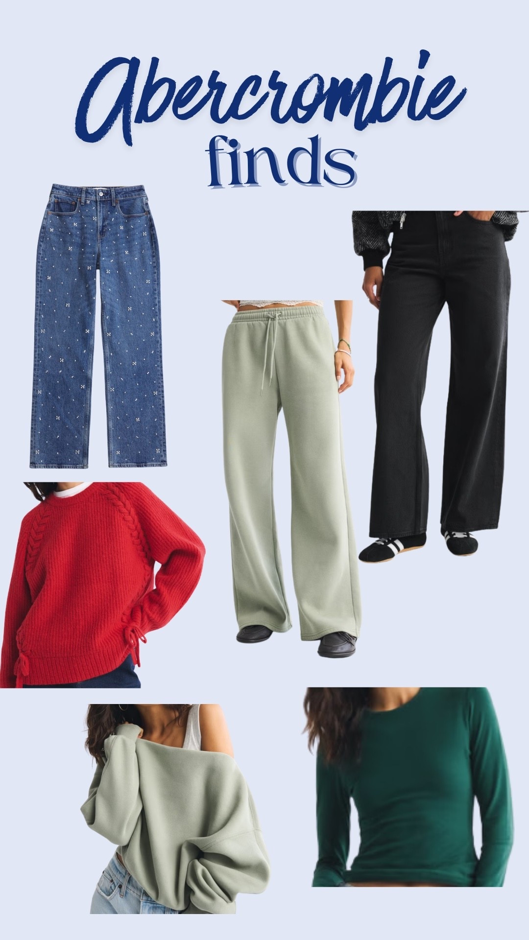 Latest buys from Abercrombie! 

#LTKCyberWeek #LTKSaleAlert #LTKGiftGuide