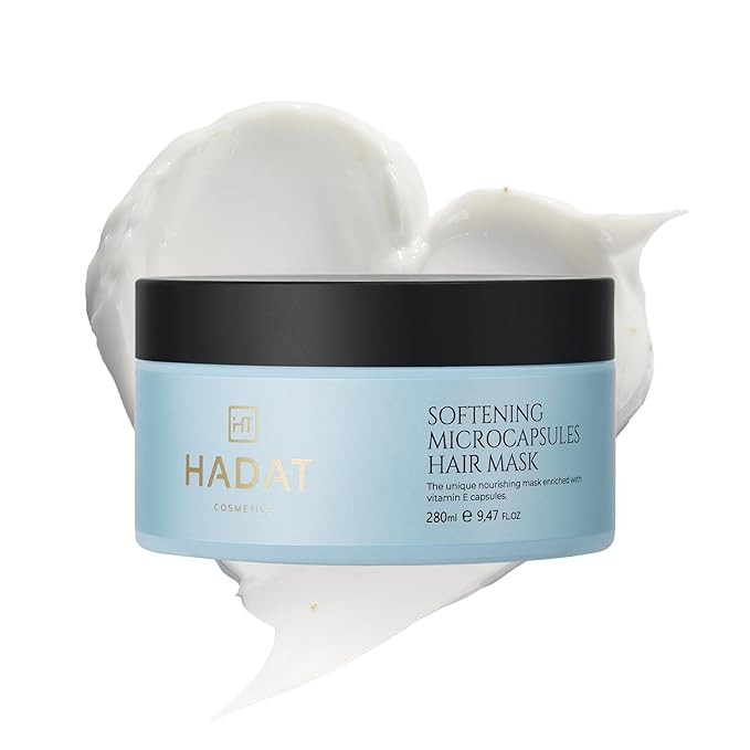 HADAT Softening Microcapsule Express Hair Mask – Professional Smoothing Hair Treatment – Salo... | Amazon (US)