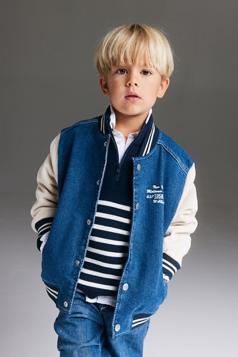 Oversized Baseball Jacket | H&M (US + CA)