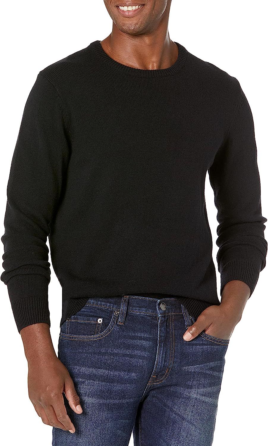 Amazon Essentials Men's Midweight Crewneck Sweater | Amazon (US)