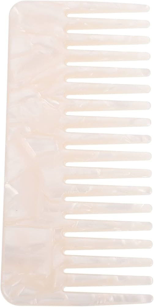 Beaupretty Wide Tooth Comb, Tortoiseshell Hair Comb Simple Vintage Barber Shop Combs Anti Static ... | Amazon (US)